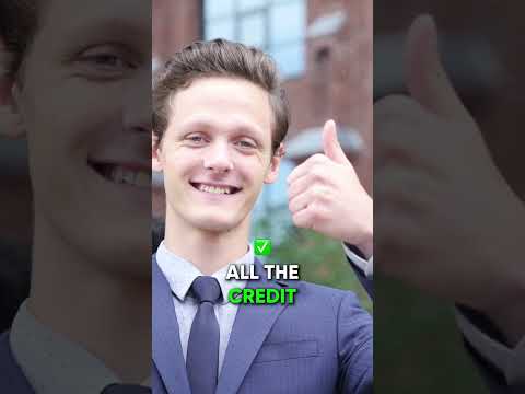 Get Others To Do All The Hard Work For You, But Take All The Credit