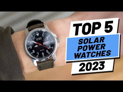 Top 5 BEST Solar Powered Watches of [2023]
