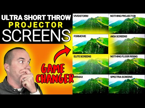 Ultimate UST Projector Screen Comparison – 8 CLR/ALR Screens Tested and Reviewed
