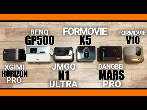 Best 4K "Living Room" Projectors 2023 || JMGO N1 Ultra, Formovie X5, Dangbei Mars Pro, BENQ GP500