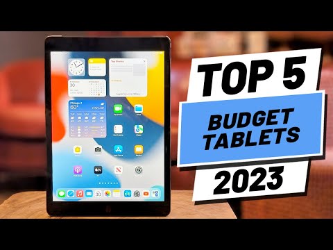 `Top 5 BEST Budget Tablets of (2023)