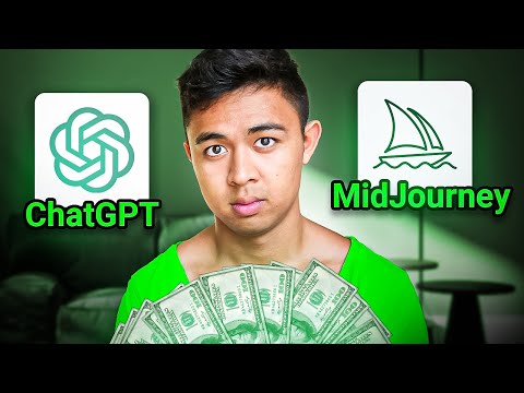 How To Make PASSIVE INCOME With ChatGPT & Midjourney AI (2023)