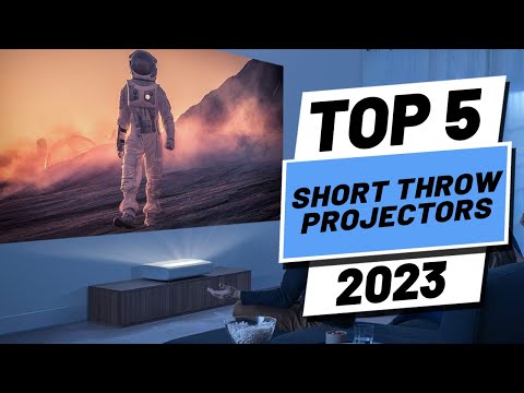 Top 5 BEST Ultra Short Throw Projectors of (2023) | 4K Laser Projectors!