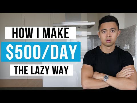 Laziest Ways to Make Money Online ($500/day+)