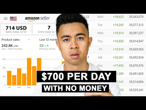 How To Make Money With Amazon FBA With No Money In 2023 (For Beginners)