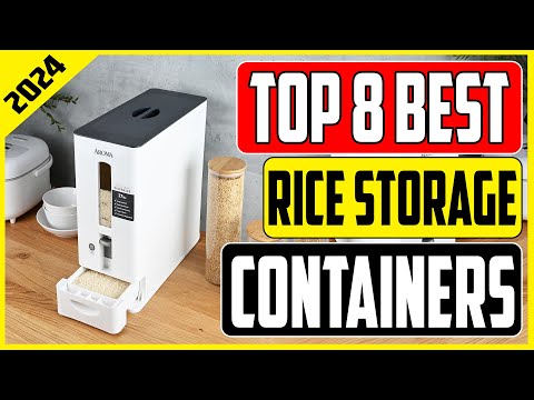 Top 8 Best Rice Storage Containers 2024