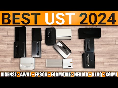 Best Ultra Short Throw Projectors 2024 (UST) || Hisense PX3-Pro, Epson LS650, BENQ V5010i