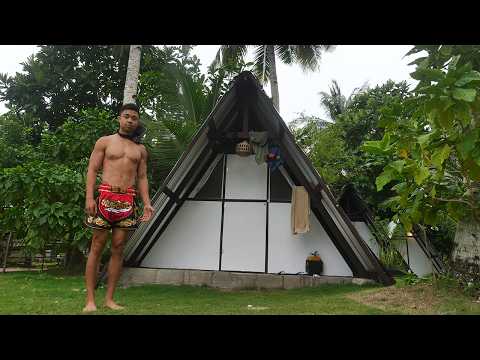 Filipino Millionaire Living Off-Grid on a Remote Island – 1 Week in a Small Cabin