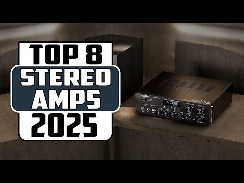 TOP 8 Best Stereo Amplifiers 2025 | Tested & Ranked – #1 Will SHOCK You