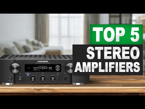 Top 5 BEST Stereo Amplifiers in (2025) | Watch Before You Buy!