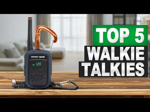 Top 5 Best Walkie Talkies in (2025)