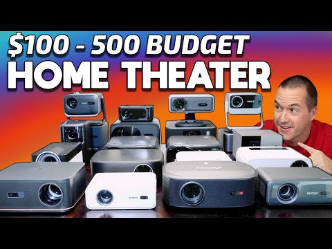 $100-$500 Budget Home Theater Projectors Tested.  $425 DLP?!