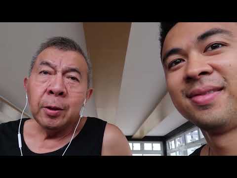 I'm a Filipino Millionaire. I spend most of my time training with my 72 year old dad