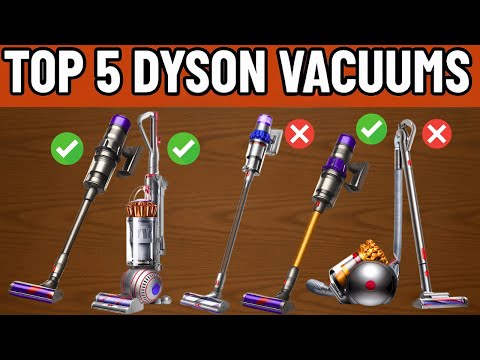 Top 5 BEST Dyson Cordless Vacuums in (2025) | Watch Before You Buy!