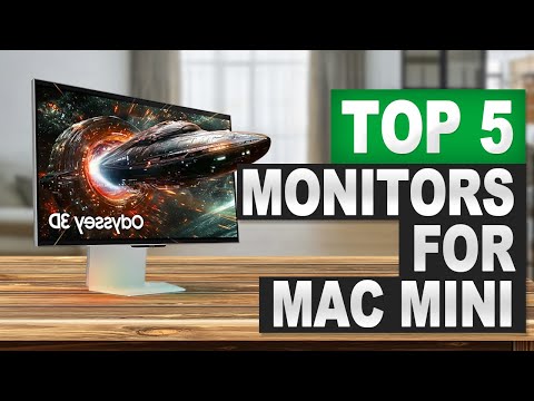 Top 5 BEST Monitors For Mac Mini in (2025) Watch Before You Buy!