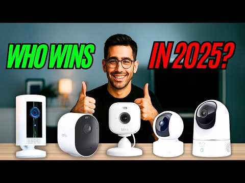 Top 5 Smart Home Security Cameras (2025) | Best Indoor & Outdoor Security Picks