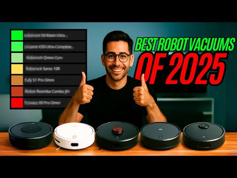 Top 5 BEST Robot Vacuums in (2025) Watch Before You Buy!