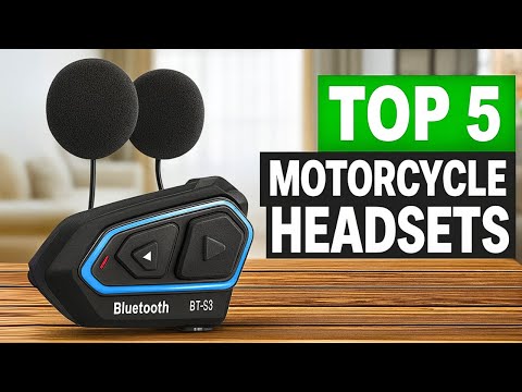 Top 5 BEST Motorcycle Bluetooth Headsets in (2025)